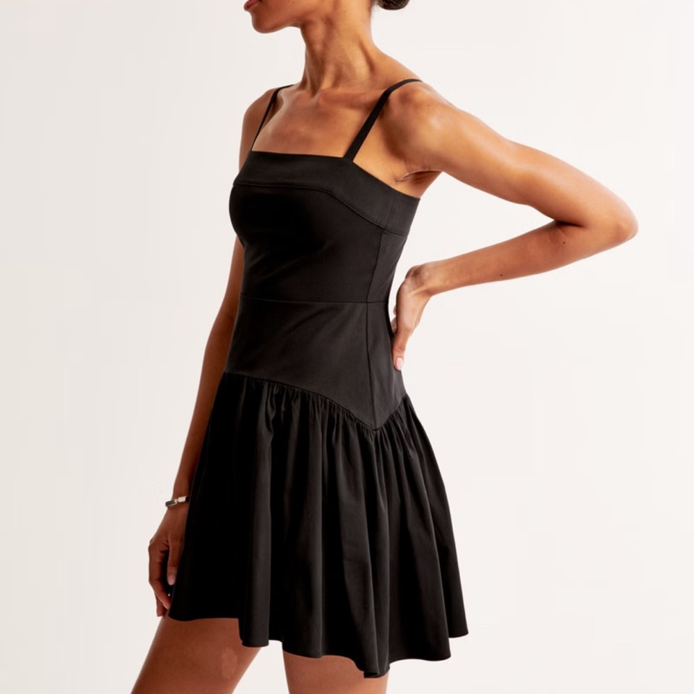 Abercrombie Drop-Waist Mini Dress